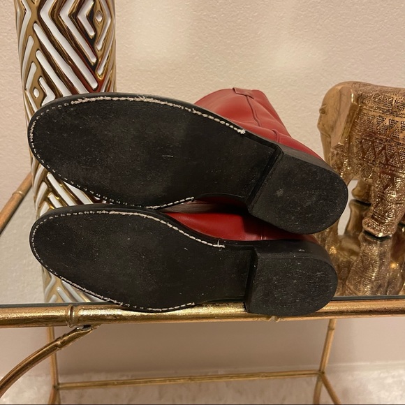 LAREDO 62312  Red Leather Roper Western Cowboy Boots - Picture 7 of 10